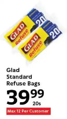 Oxford Freshmarket Glad Standard Refuse Bags offer