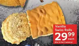 Oxford Freshmarket Vanilla Swiss Rolls offer