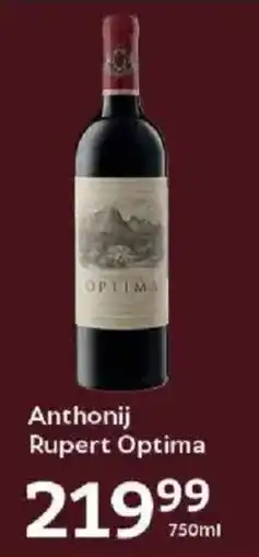 Oxford Freshmarket Anthonij Rupert Optima offer