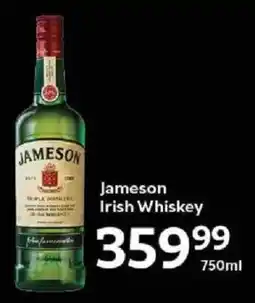 Oxford Freshmarket Jameson Irish Whiskey offer