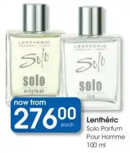 Clicks Lenthéric Solo Parfum Pour Homme offer