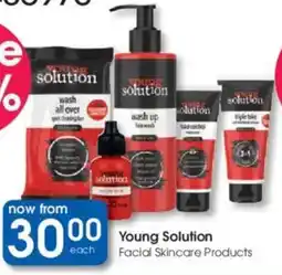Clicks Young Solution Facial Skincare Products offer