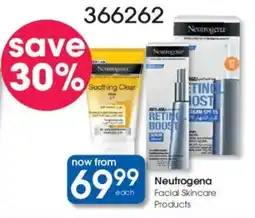 Clicks Neutrogena Facial Skincare Products offer