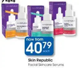 Clicks Skin Republic Facial Skincare Serums offer