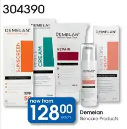 Clicks Demelan Skincare Products offer
