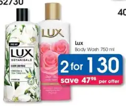 Clicks Lux Body Wash offer