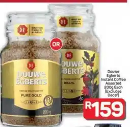 Pick n Pay Hypermarket Douwe Egberts Instant Coffee Assorted offer