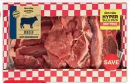 Pick n Pay Hypermarket Hyper Bulk Stewing Beef Bone-in offer
