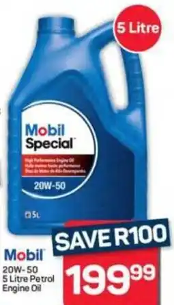 Pick n Pay Hypermarket Mobil 20W-50 Petrol Engine Oil offer