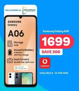 PEP Samsung Galaxy A06 offer