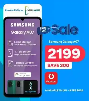 PEP Samsung Galaxy A07 offer