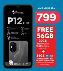 PEP Mobicel P12 Plus offer