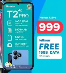 PEP Hisense T2 Pro offer