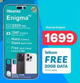 PEP Hisense Enigma offer