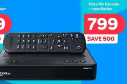 PEP DStv HD Decoder + Installation offer