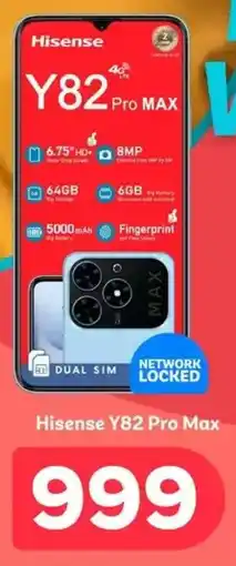 PEP Hisense Y82 Pro Max offer