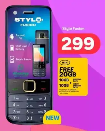 PEP Stylo Fusion offer
