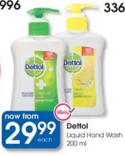 Clicks Dettol Liquid Hand Wash offer