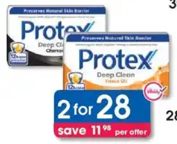 Clicks Protex Soap Bars offer