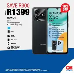 OK Furniture Honor X5C offer