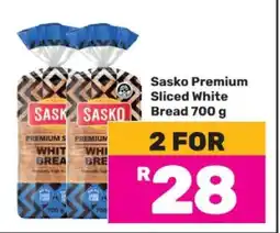 Game Sasko Premium Sliced White Bread 700 g offer
