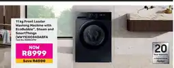 Game 11 kg Front Loader Washing Machine offer