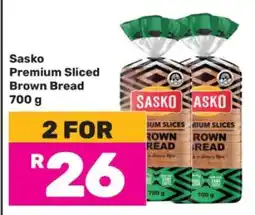 Game Sasko Premium Sliced Brown Bread 700 g offer