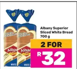 Game Albany Superior Sliced White Bread 700 g offer