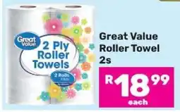 Game Great Value Roller Towel 2s offer