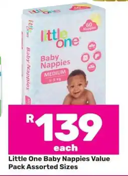 Game LITTLE ONE Baby Nappies offer