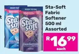 Game STA-SOFT FABRIC SOFTENER offer