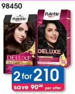 Clicks Schwarzkopf Palette Deluxe Hair Colour Products offer