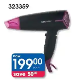 Clicks Safeway Compact Hairdryer offer