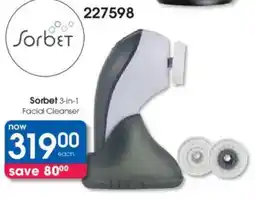 Clicks Sorbet 3-in-1 Facial Cleanser offer