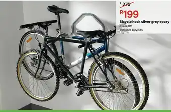 Leroy Merlin Bicycle hook silver grey epoxy offer