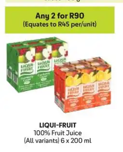 Makro Liqui Fruit offer