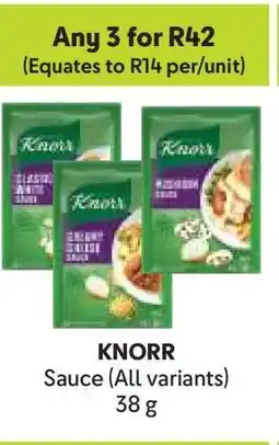 Makro KNORR Sauce (All variants) offer