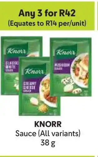 Makro KNORR Sauce (All variants) offer