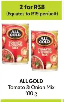 Makro ALL GOLD Tomato & Onion Mix 410 g offer