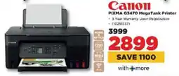 HiFi Corp Canon PIXMA G3470 MegaTank Printer offer