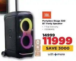 HiFi Corp JBL Partybox Stage 320 BT Party Speaker offer