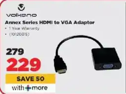 HiFi Corp Volkano Annex Series HDMI to VGA Adaptor offer