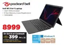 HiFi Corp Packard Bell Indi N1 2-in-1 Laptop offer