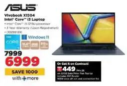 HiFi Corp ASUS Vivobook X1504 Intel Core i3 Laptop offer