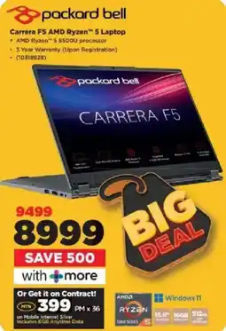 HiFi Corp Packard Bell Carrera FS AMD Ryzen 5 Laptop offer