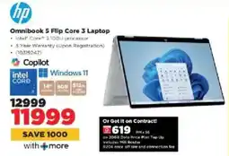 HiFi Corp HP Omnibook 5 Flip Core 3 Laptop offer