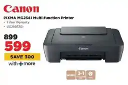 HiFi Corp Canon PIXMA MG2541 Multi-function Printer offer