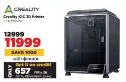 HiFi Corp Creality K1C 3D Printer offer