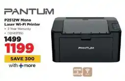 HiFi Corp Pantum P2512W Mono Laser Wi-Fi Printer offer
