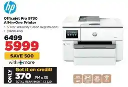 HiFi Corp Hp Officejet Pro 9730 All-in-One Printer offer
